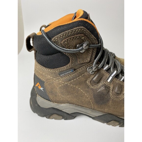Ridgecut Men’s High Top Waterproof Brown Lace Up Utility Work Boots 10.5 M Gorp